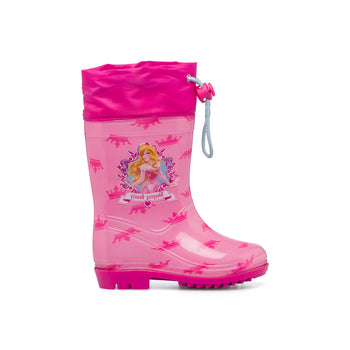 Stivali di gomma rosa da bambina con principessa "La bella addormentata nel bosco", Idee Regalo Natale, SKU p471000053, Immagine 0